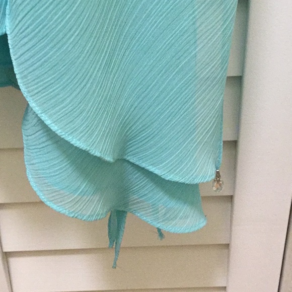 Aqua formal dress - Picture 8 of 15